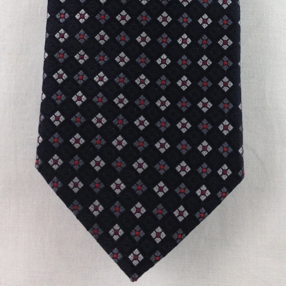 Pronto Uomo Other - Pronto Uomo Black Multi-Color Silk Tie 60" x 4"